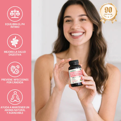 WindBoss Women’s Private Care – Probióticos Premium para la Salud Íntima y Digestiva