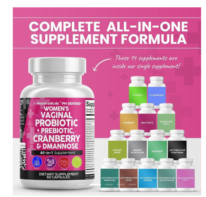 Women’s Vaginal Probiotic – Clean Nutraceuticals PH Defend