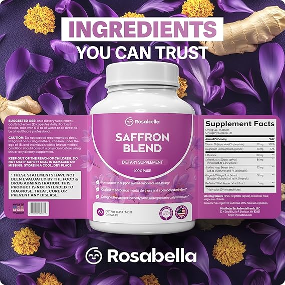 Rosabella Saffron Blend (100% Pure)